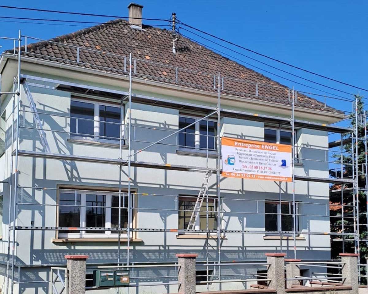 Entreprise de Ravalement & Crépis de Façade à Molsheim